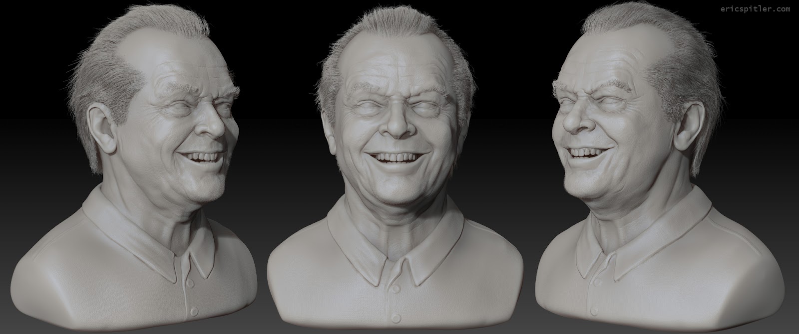 jack nicholson black and white