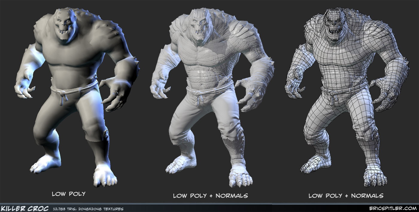 killer croc mesh